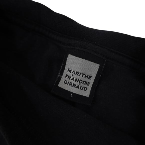 Vintage Y2k Marithe + Francois Girbaud Graffiti Spellout Long Sleeve Shirt - Picture 9 of 11